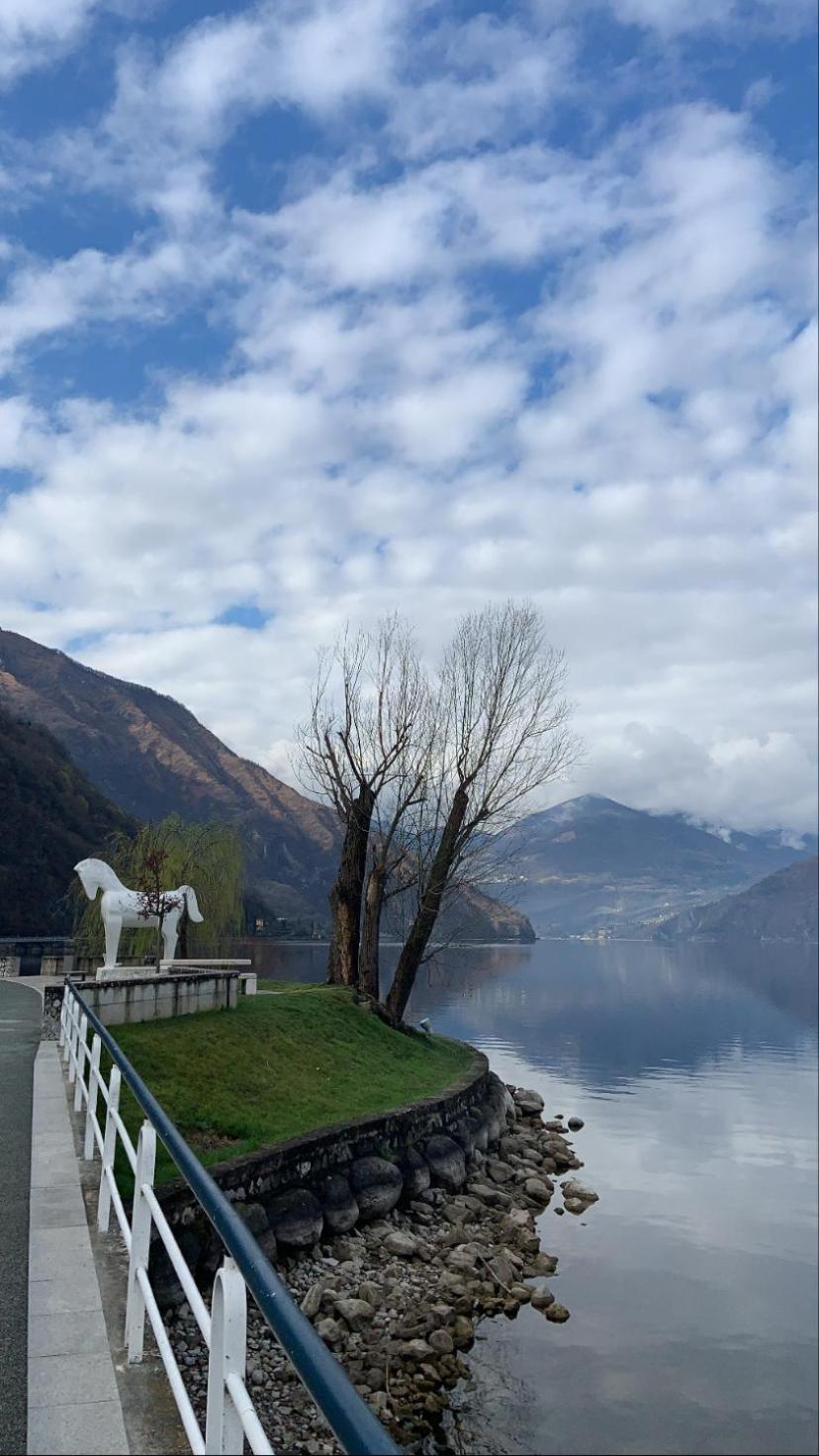 Вилла Casa Berlai, Bilocale Sul Lago Пизонье Экстерьер фото